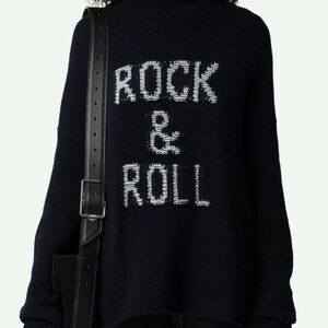 Zadig & Voltaire Black 'Rock & Roll' Sweater